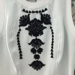 NWT Marchesa Voyage sweatshirt dress sz 6